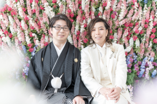 Happy溢れる一枚を ＊紋付×タキシード　スタジオ撮影プラン＊