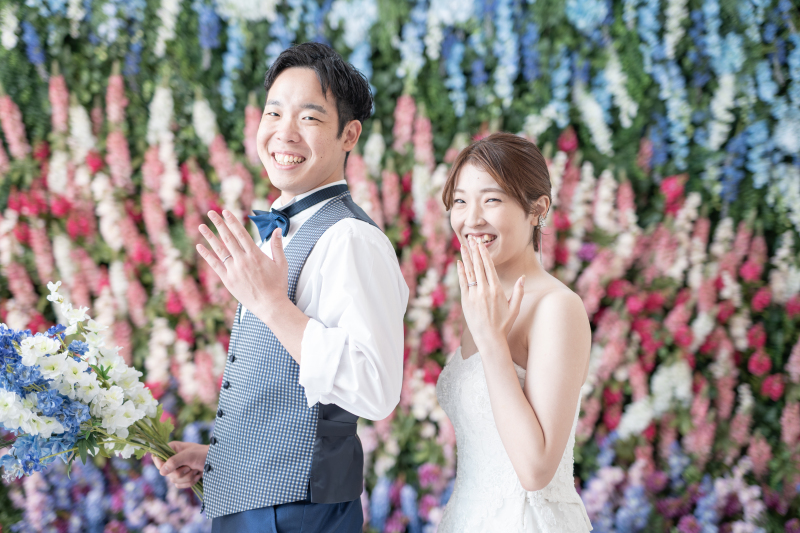 結婚指輪をお披露目♪