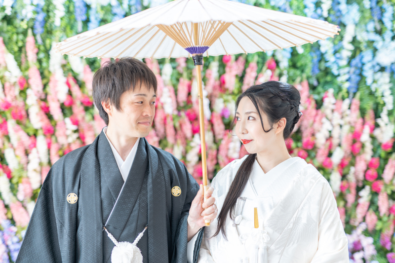 お互いを見つめあって