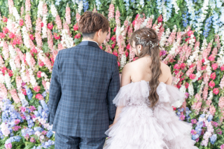 愛犬と一緒に♪　＊洋装2着　スタジオ＆ロケ撮影プラン＊