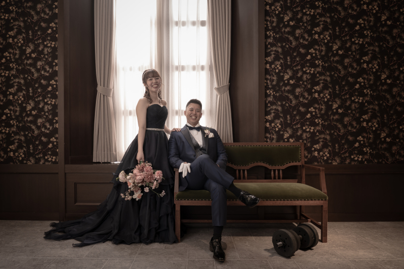 カラードレスはかっこよく