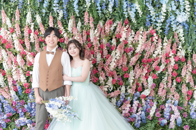 優しさあふれるウェディングフォト♪　＊洋装2着　スタジオ撮影プラン＊