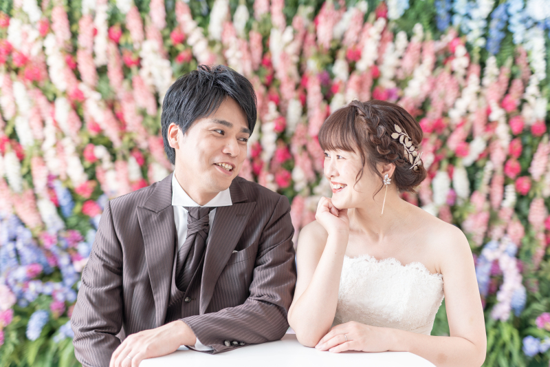 壁一面のルピナス❀