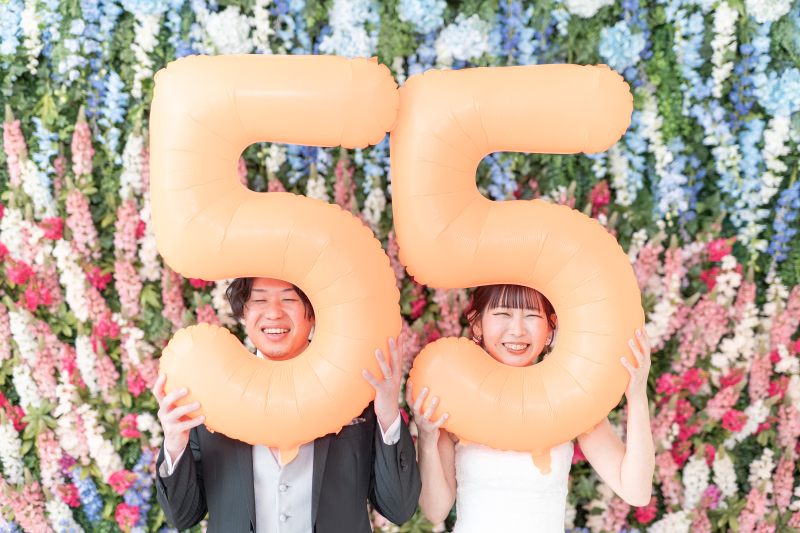 末永いお幸せを願って&hearts;