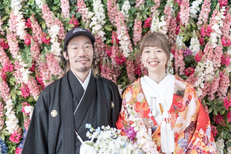 和装から撮影スタート！