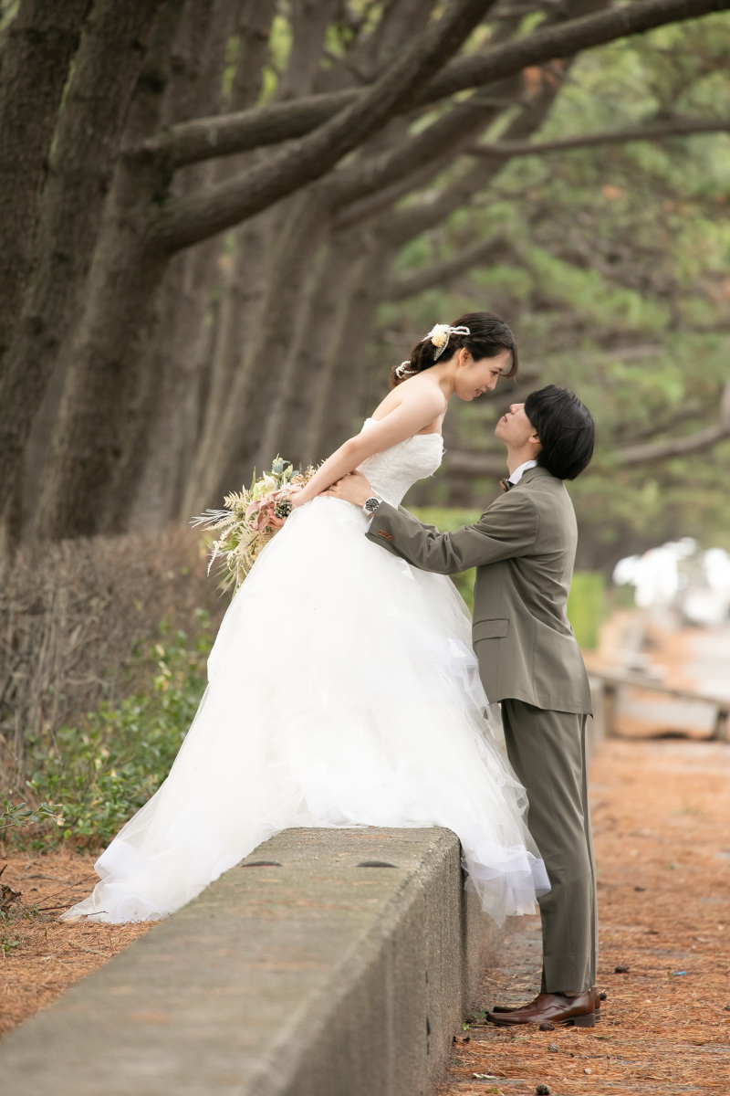 森林でのショットも