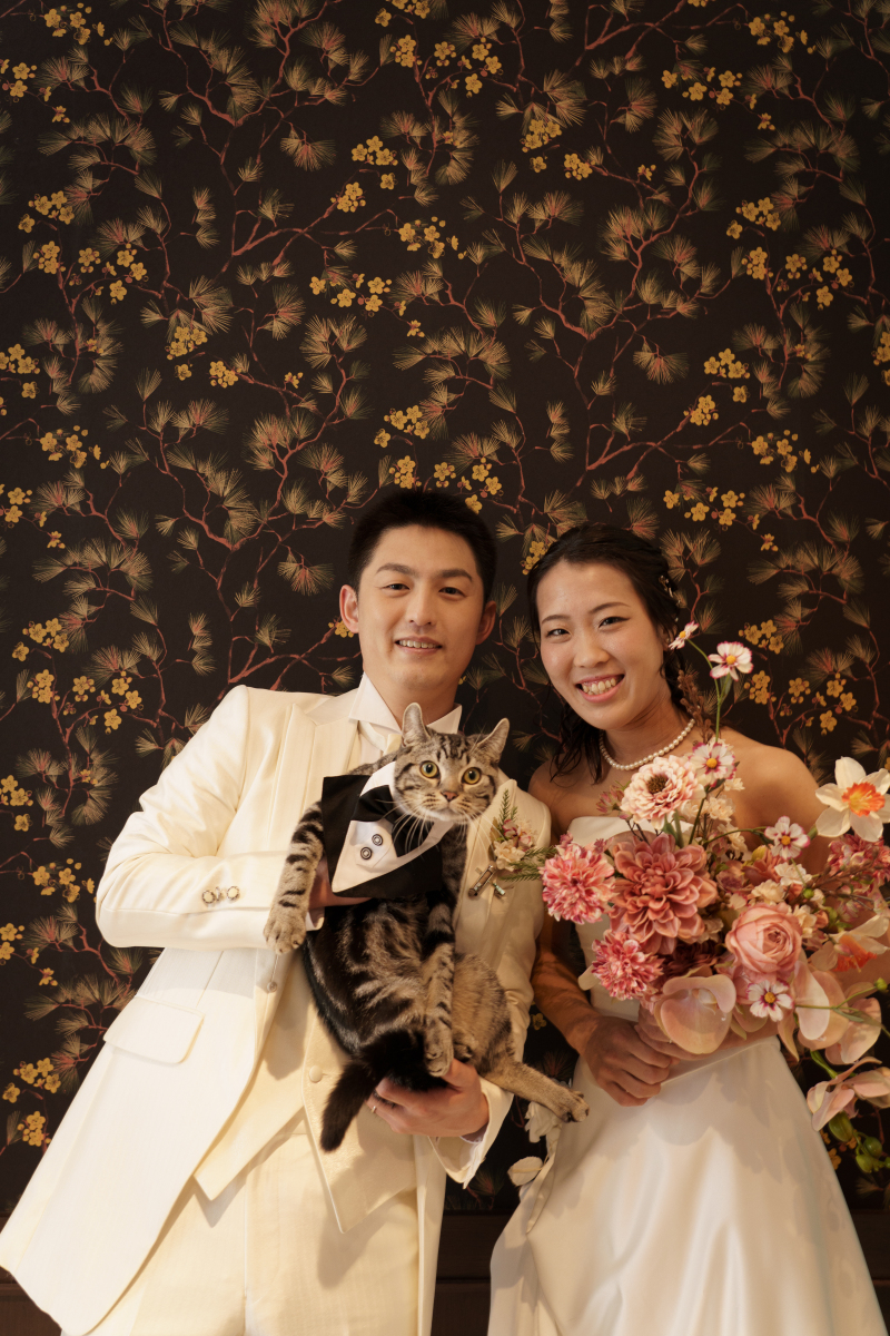 家族そろってウエディングフォト♡