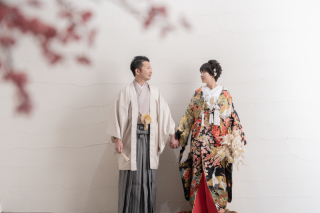 洋装も和装も♪　＊洋装＆和装 スタジオ２着プラン＊