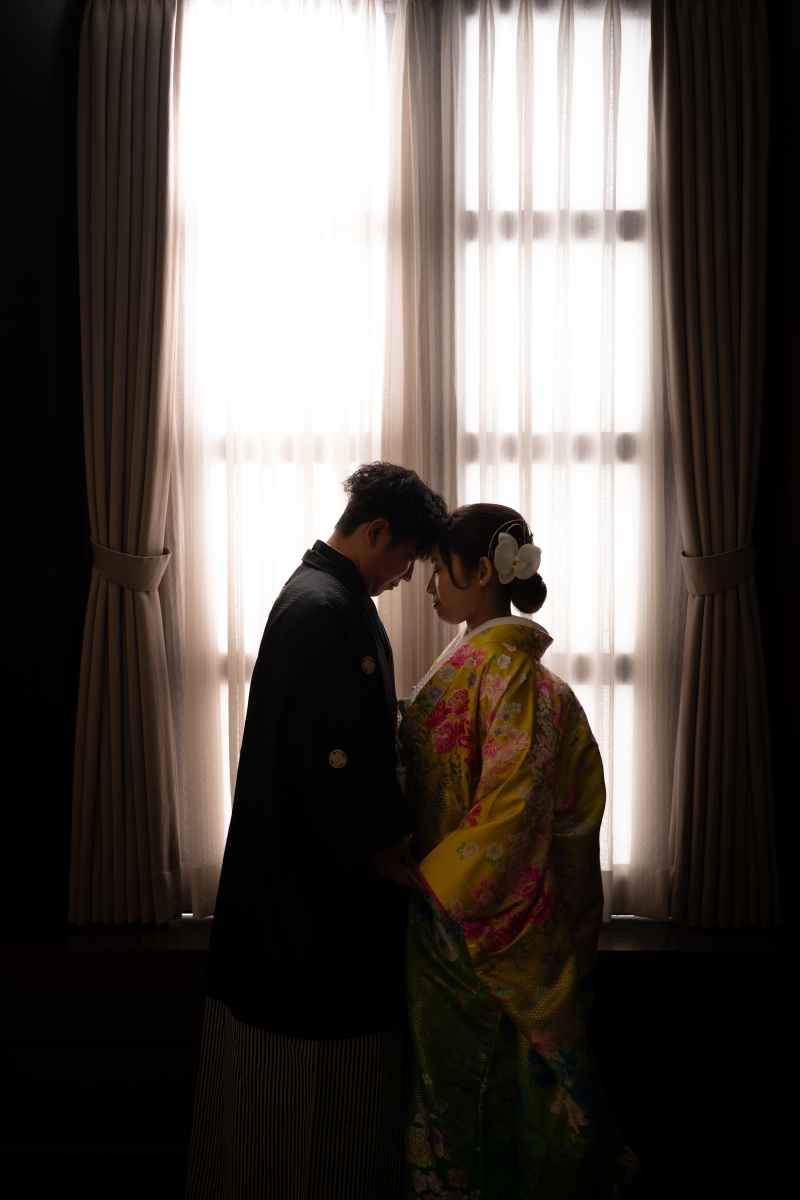 シルエット風ショット