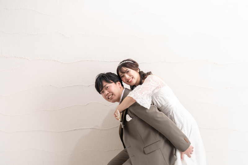 笑顔あふれるフォトウエディング　＊洋装＆和装　スタジオ2着プラン＊