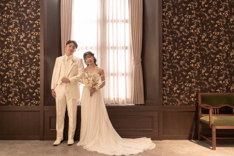 おふたりだけの空間で♪　＊洋装1着　スタジオ撮影プラン＊