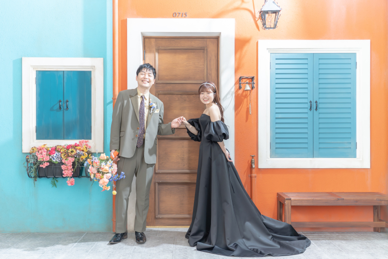 カラードレスへ