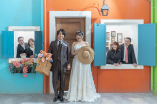 ご家族様も一緒に撮影♪　＊洋装＆和装　スタジオ2着プラン＊