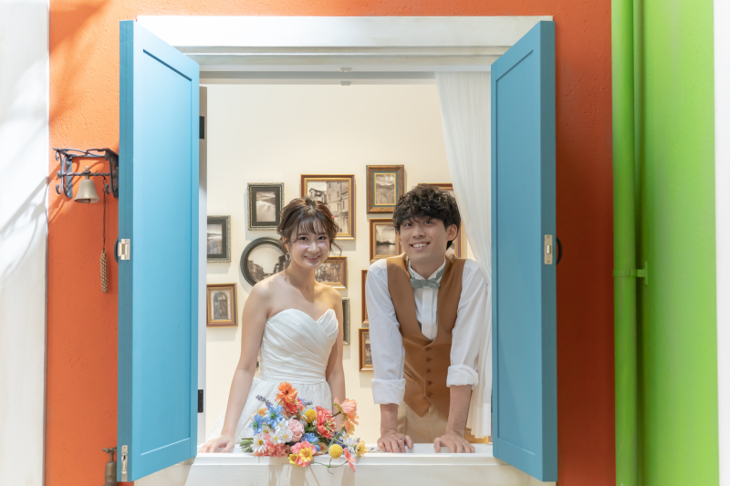 慣れてきたご様子で素敵な笑顔