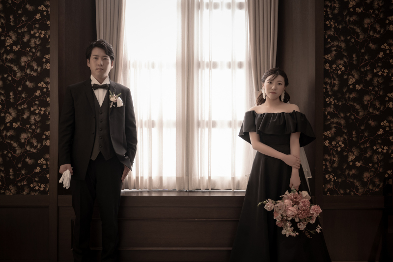 レトロモダンではシックに