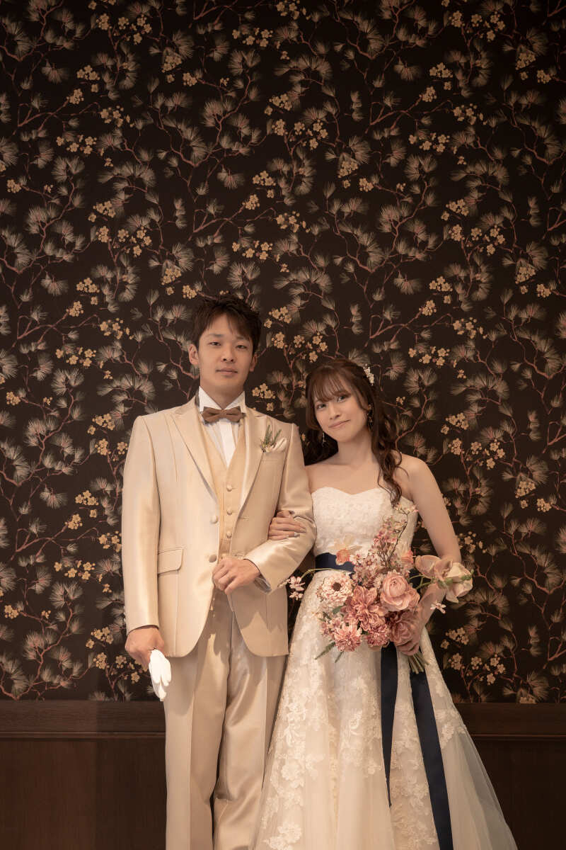 花柄の背景でも