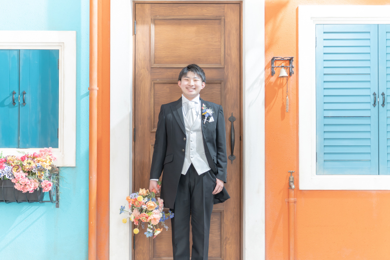 新郎様ソロショット☆