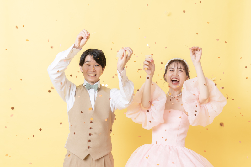 イエローのカラーペーパー