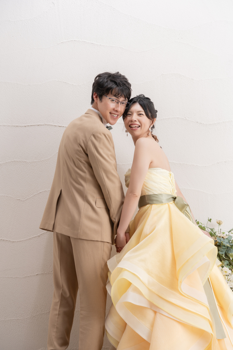 カラードレス撮影へ❁