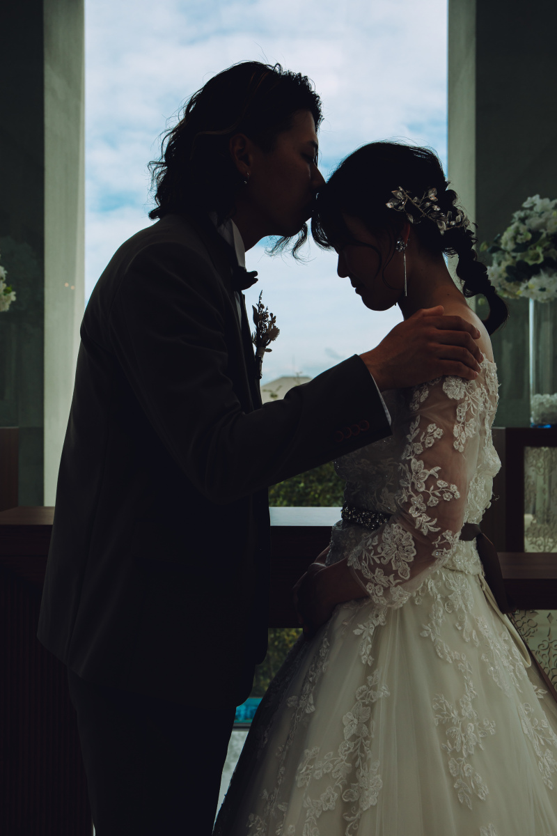 シルエット風にも