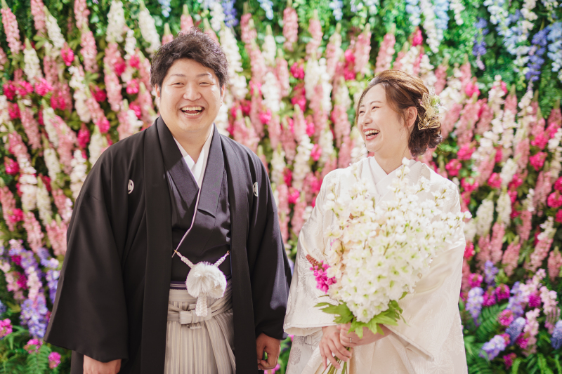 緊張も解けて楽しそうな一枚