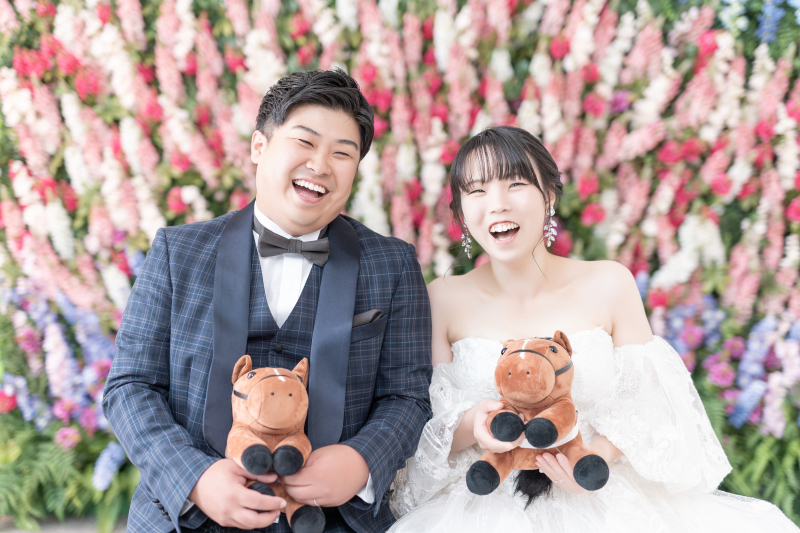 とびっきりの笑顔で!