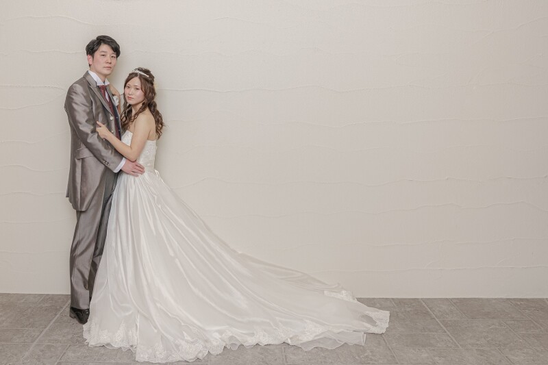 まずはおふたりだけのウエディングフォト