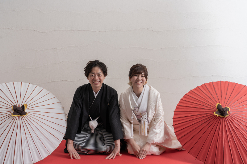 ホワイトサンズではご挨拶ショットを