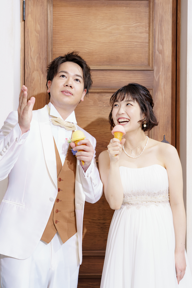 緊張も解けて楽しそうな一枚