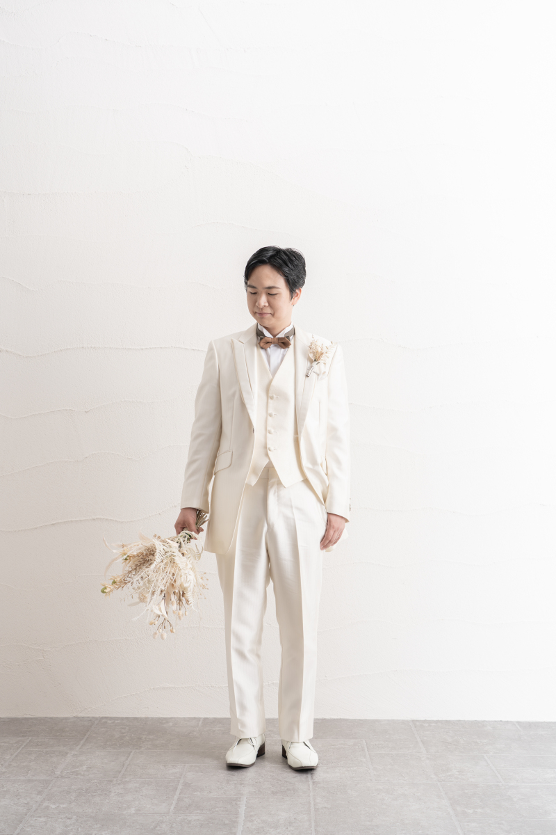 新郎様ソロショット