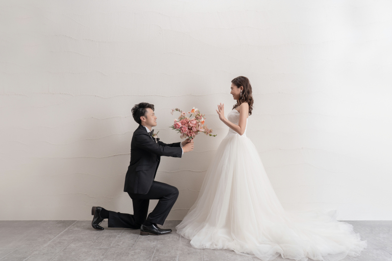 ブーケを使ってプロポーズ!