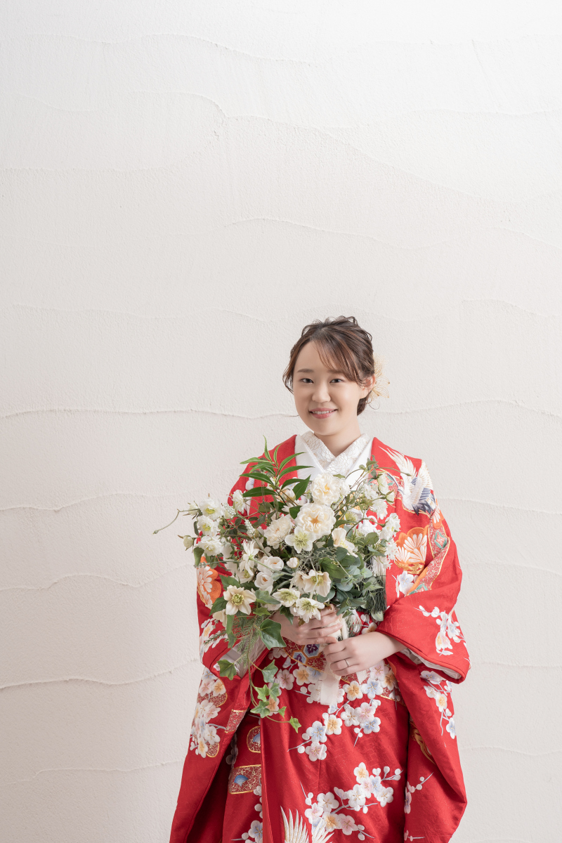 ご新婦様のソロショット♡