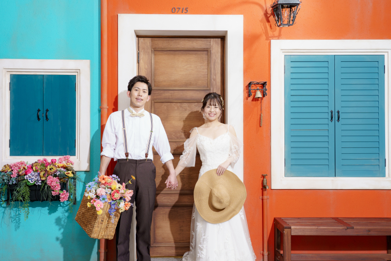 おふたりだけのショットも