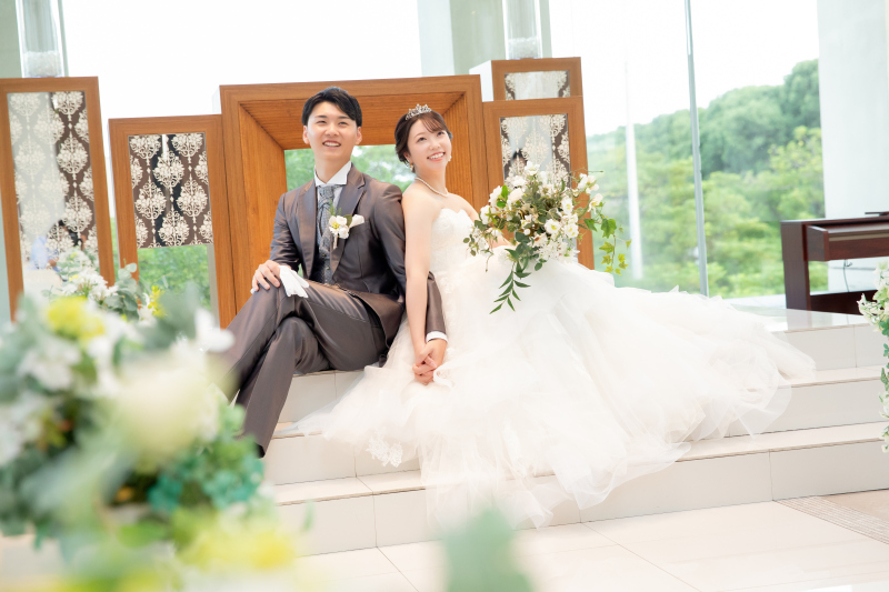 自然光が差し込むチャペル