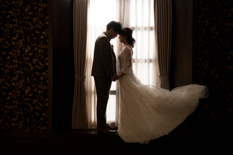 トレーンをふわっと・・・