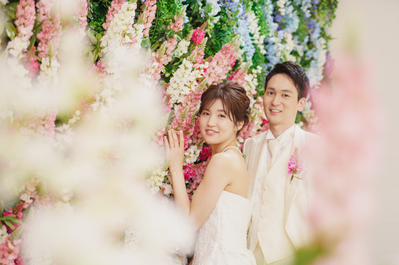 お花に包まれて・・・