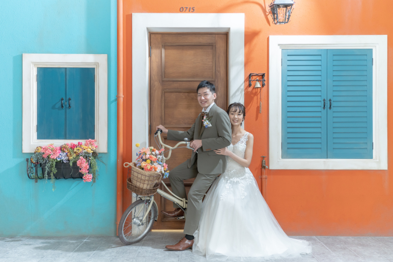 自転車に乗って♪