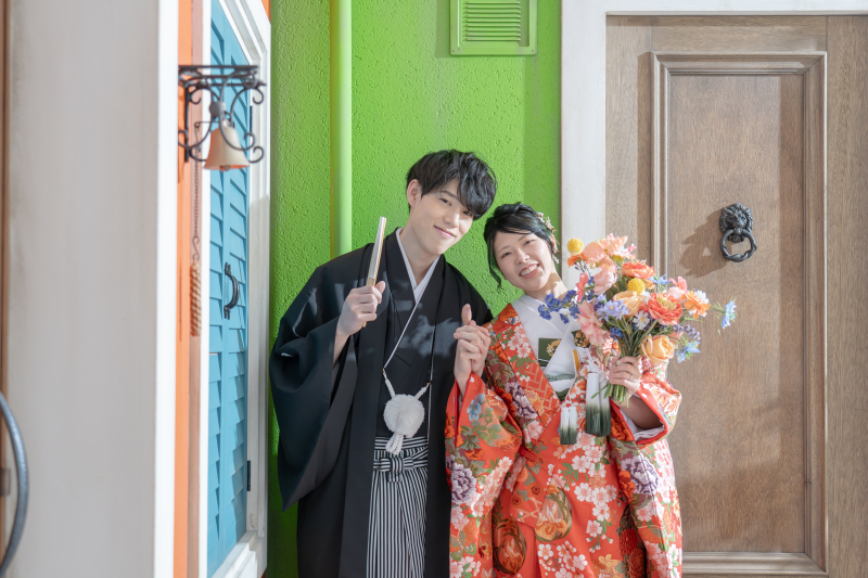 にっこり笑顔で♪