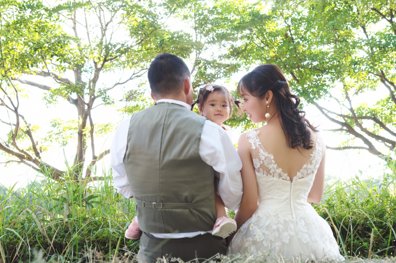 パパとママの間からこんにちは♡