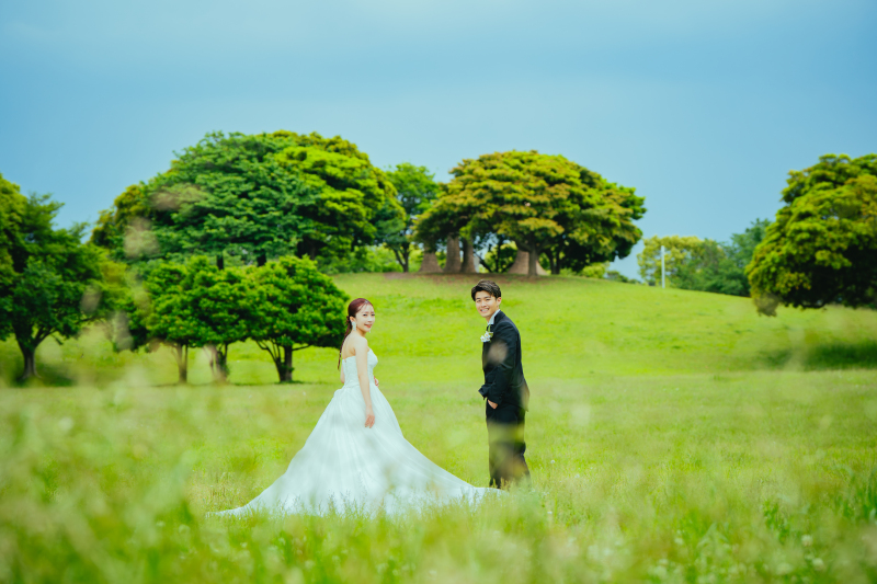 振り向きショット