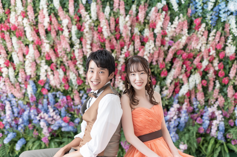 パッと目をひくルピナスで