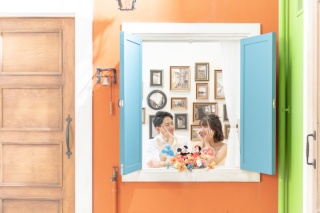 ご家族写真も一緒に♪　＊洋装＆和装　スタジオ2着プラン＊