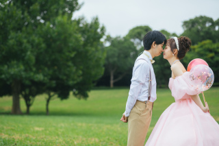 ポートパークとスタジオにて　＊洋装3着　スタジオ＆ロケ撮影プラン＊