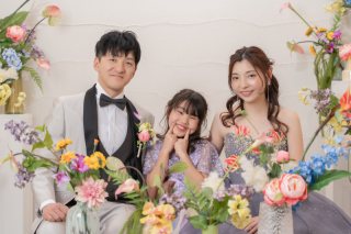 幸せいっぱいのファミリーフォト♪ ＊洋装2着　スタジオ撮影プラン＊