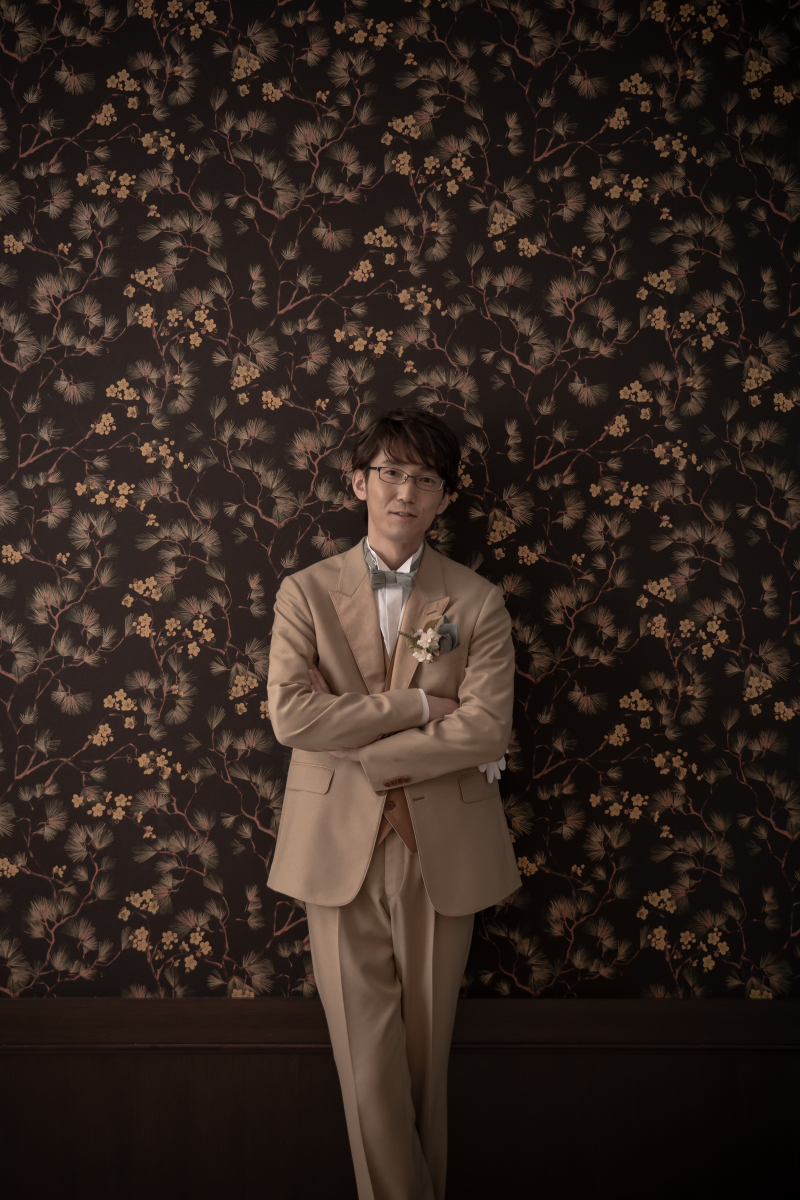 新郎ソロショット