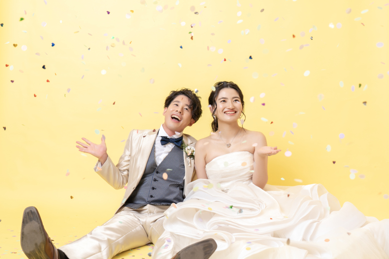 好きなアイテムと一緒に♪　＊洋装＆和装 スタジオ2着プラン＊