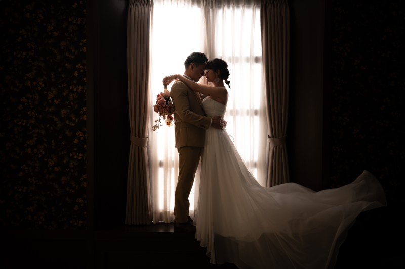 おでこ合わせも