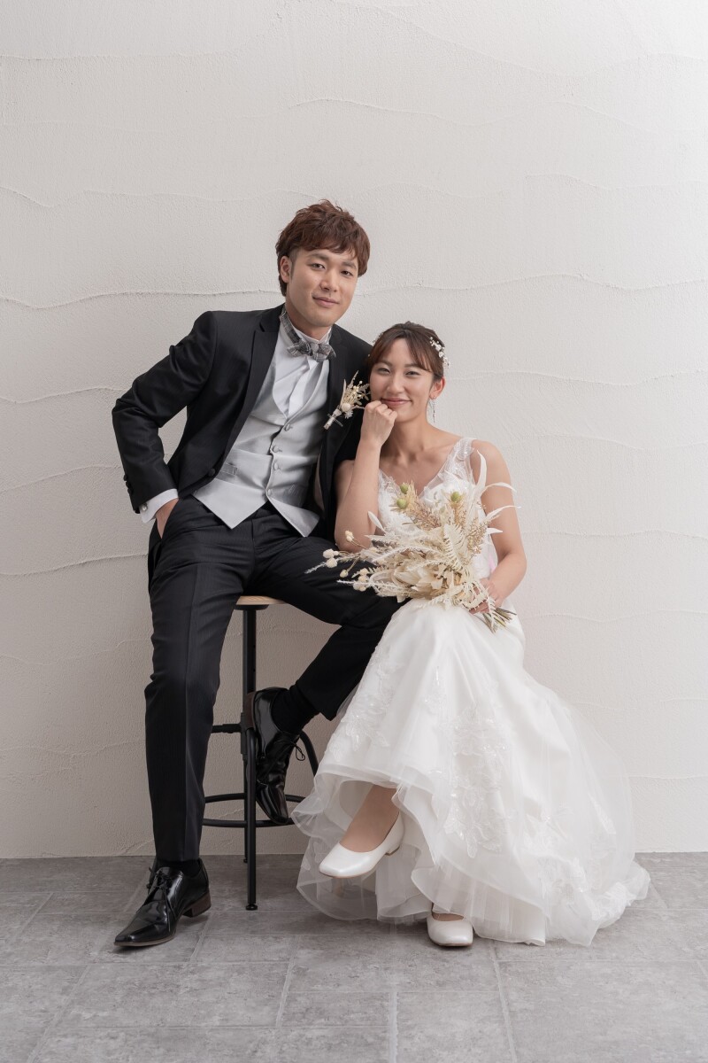 ドレスも着物も着られる*【スタジオ撮影】洋装&和装2着プラン♪