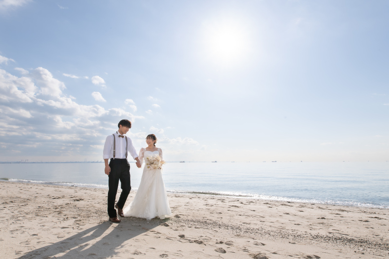 いなげの浜にて　＊洋装 ロケ1着プラン＊