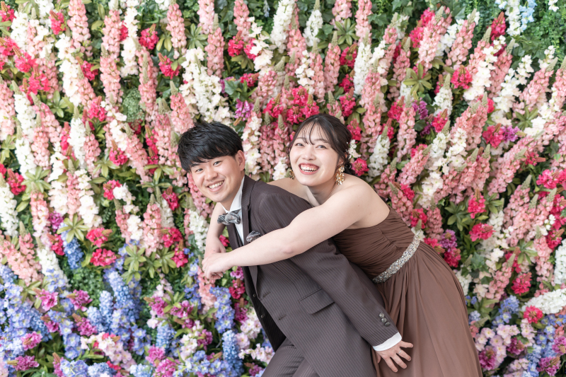 おんぶショット☆